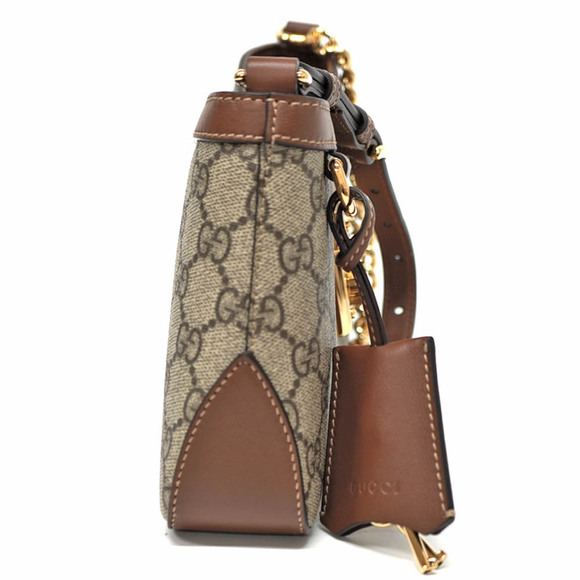 Gucci Padrox Shoulder Bag Brown - Picture 3 of 9